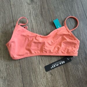 Jolyn Hikari Surf Bikini Top Guava Pink Size XS